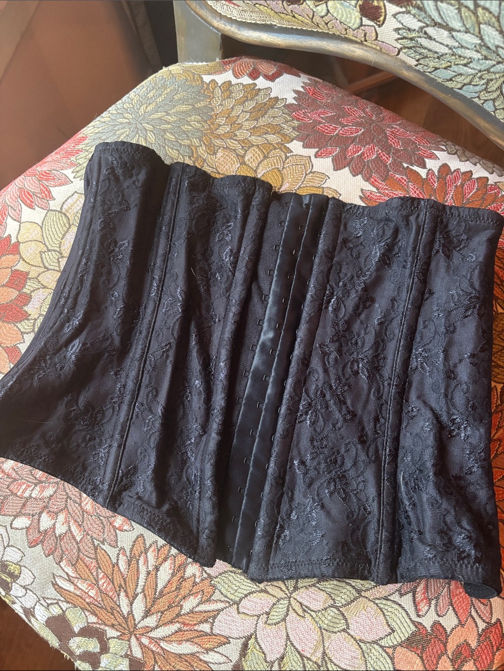 Black Lace Waist Cincher Shapewear Corset